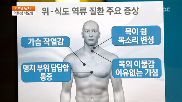 이브닝 닥터 역류성 식도염 증상과 예방은