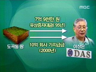 도곡동땅다스 둘러싼 의문점