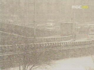 서울경기지방 많은 눈