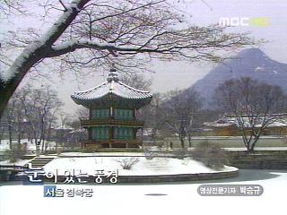 눈이 있는 풍경