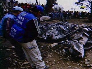 유엔헬기 추락한국군 중령 사망