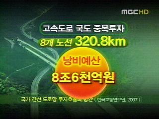 도로 건설엔 중복투자