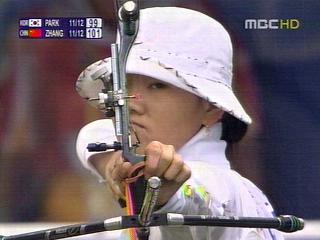 여자 양궁박성현 은메달 윤옥희 동메달