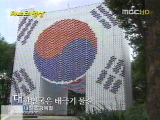 대한민국은 태극기 물결