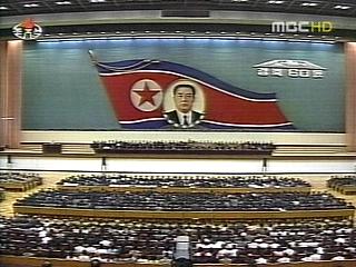 북한 99절 김정일 모습 드러내나