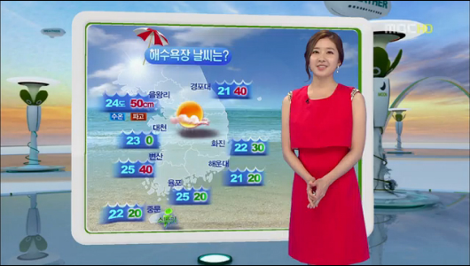 날씨 전국 무더위각 해수욕장 날씨는