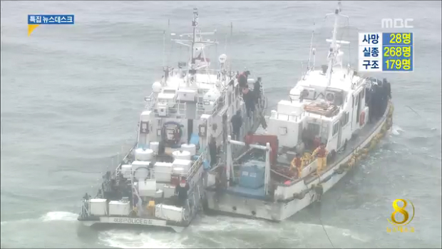 공기 주입부터 잠수부 선체 진입까지시간대별 정리