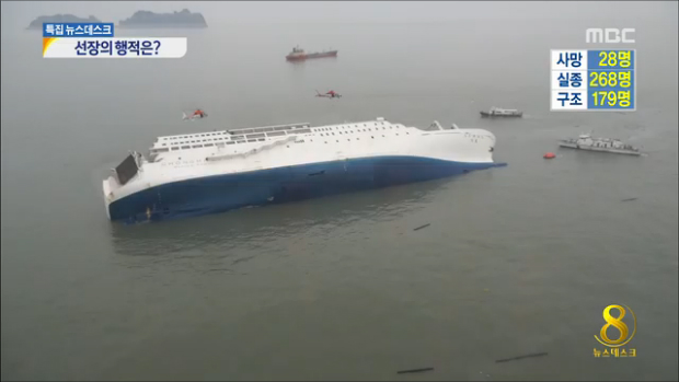 사라진 선장세월호 사고 순간에 어디서 무엇 하고 있었나