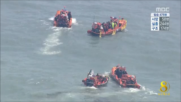 구조 적기 앞으로 닷새유속 느려져 수색 활기