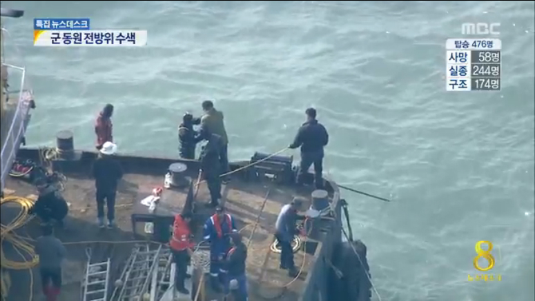 민관군 총동원한 수색 작업생존자 어디에 애가 탔다