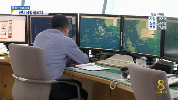 첫 출동 경비정 세월호와 교신 못해 선내 상황 몰랐다