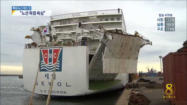 경영 적자 청해진 해운 노선독점 욕심에 세월호 구입