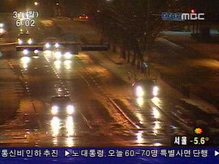 밤사이 폭설 계속전주