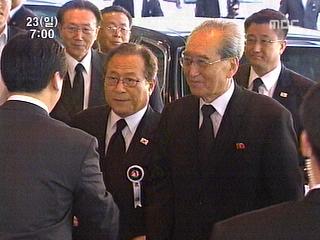  조문단 오늘 오전 9시 이 대통령 예방