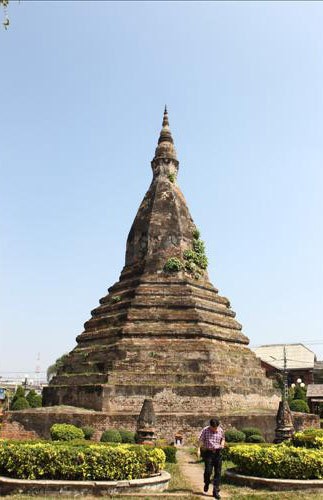 훼손 심각한 라오스 비엔티안의 문화유산