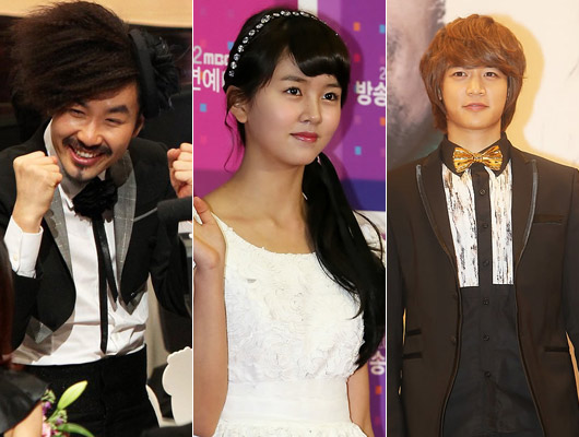노홍철민호김소현 MBC 쇼 음악중심 진행