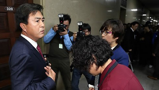 우원식김태흠 청소노동자 발언 놓고 공방