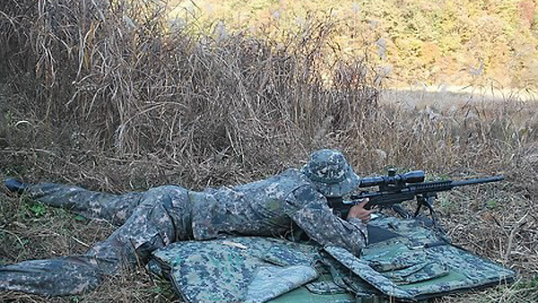  특수부대 저격용 K14 소총 전력화