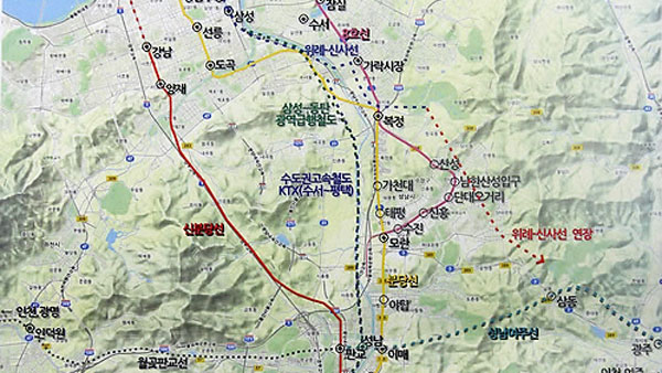 국토부 위례신도시 광역교통대책 확정