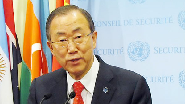 반 유엔총장 중아공 방문유혈사태 종식 논의