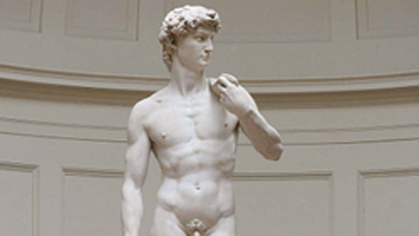 " 다비드 조각상 발목 균열로 붕괴 위험"