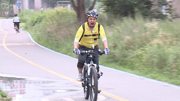 나혼자산다 전현무 자전거 출근 도전하다 방송 펑크 위기