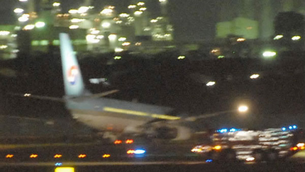 "2013년 대한항공 니가타공항 착륙사고 기장 오인 때문"