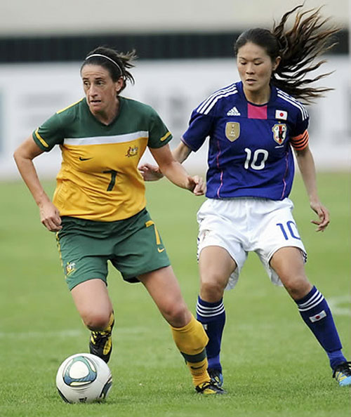 일본 여자축구 사와 세계 최초 월드컵 6회 출전