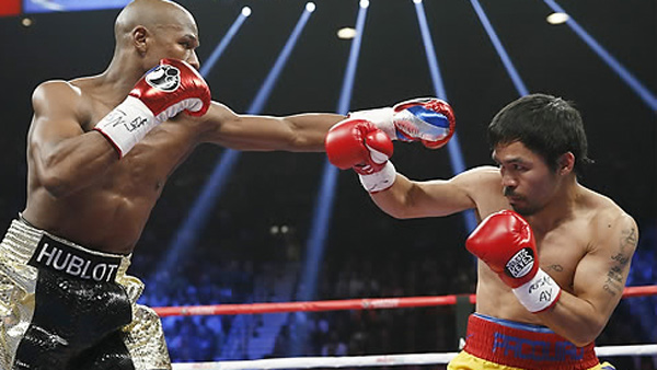 세기의 대결 메이웨더 파퀴아오에 판정승