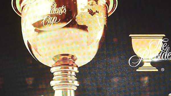 프레지던츠컵 인터내셔널팀 티샷으로 경기 시작