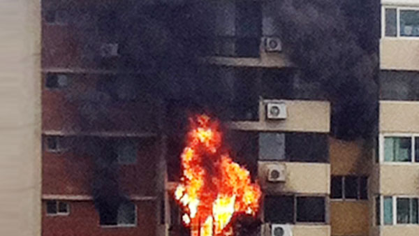 공덕역 인근 변압기 화재 20여 가구 정전