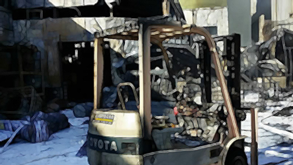 화성 벽돌공장에서 지게차에 깔린 60대 인부 사망