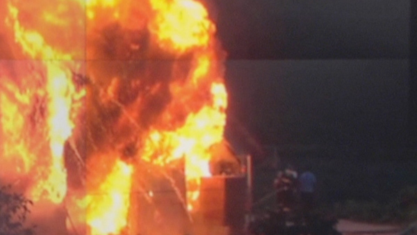 광주 평동 산업단지 화재 4억 7천여만원 피해