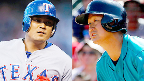 '친구' 추신수·이대호, MLB 첫 한국인 야수 선발 맞대결