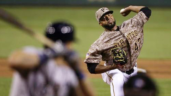 리리아노 13K 피츠버그 밀워키 제압강정호 휴식