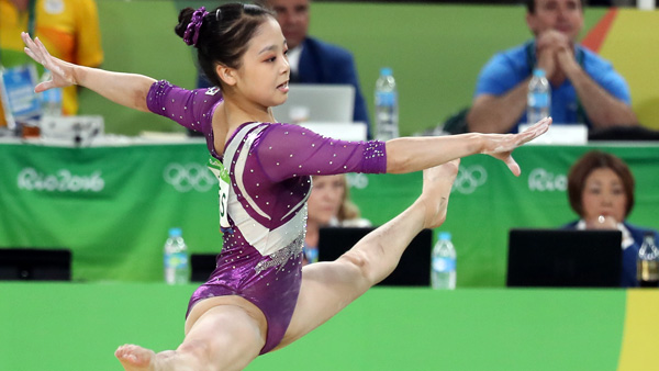 올림픽 체조 '홍일점' 이은주 결선 진출 실패