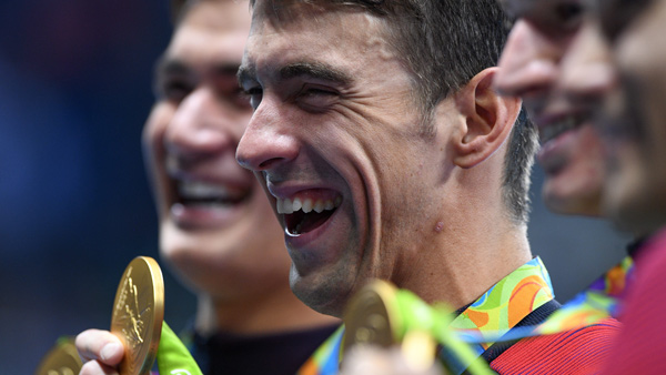 펠프스가 받는 포상금 미국 위원회에서만 1억 5천만 원