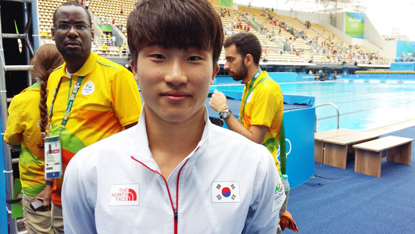 우하람, 한국 다이빙 사상 첫 결선 11위