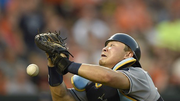 한국계 포수 콩거 MLB 탬파베이로부터 방출 대기