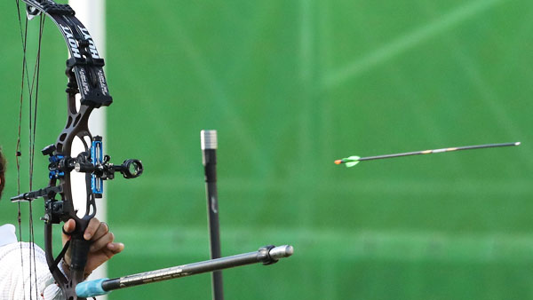 패럴림픽 양궁 구동섭김옥금 값진 은메달