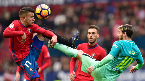 메시 2골 바르사 오사수나에 30 완승레알 추격