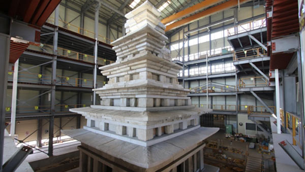 국보 미륵사지 석탑17년 보수 끝 내년 공개