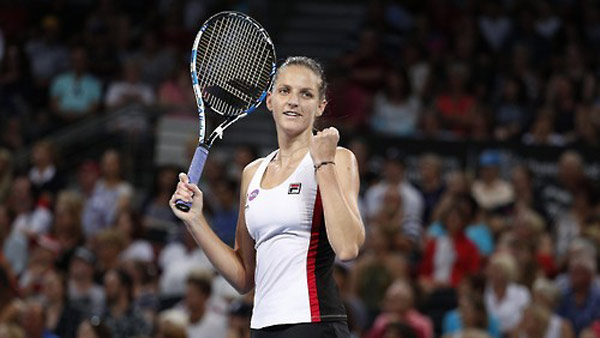 테니스 플리스코바 브리즈번 인터내셔널 우승