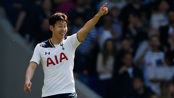 차붐 넘보는 손흥민  무대 첫 우승컵도 넘본다