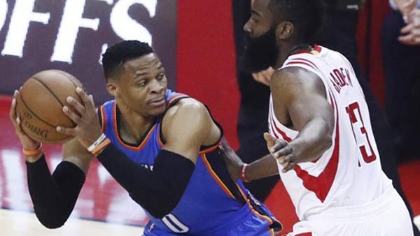 NBA 최우수선수 후보 발표웨스트브룩하든레너드