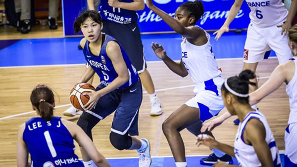 한국 U19 여자농구 월드컵 16강서 일본과 격돌