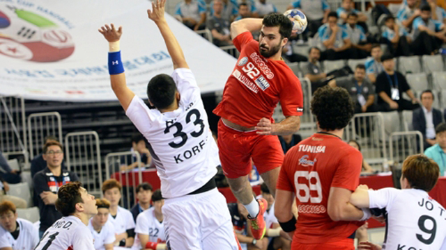 튀니지 서울컵 국제핸드볼 2차전서 이란 완파