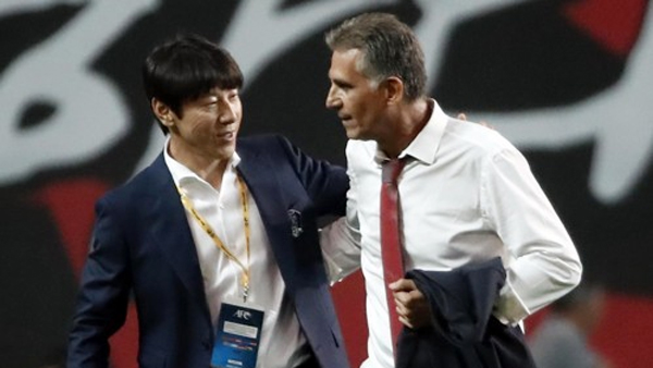 케이로스 이란 감독 "손흥민 유니폼 받아 축구 인생 처음"