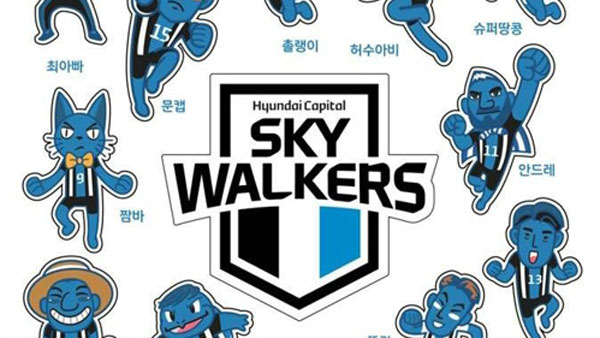 현대캐피탈 프로배구 최초 선수 캐릭터 만들어