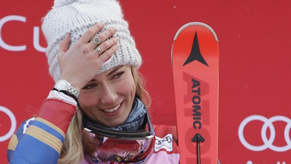 시프린 스키 월드컵 여자 회전에서 시즌 첫 우승